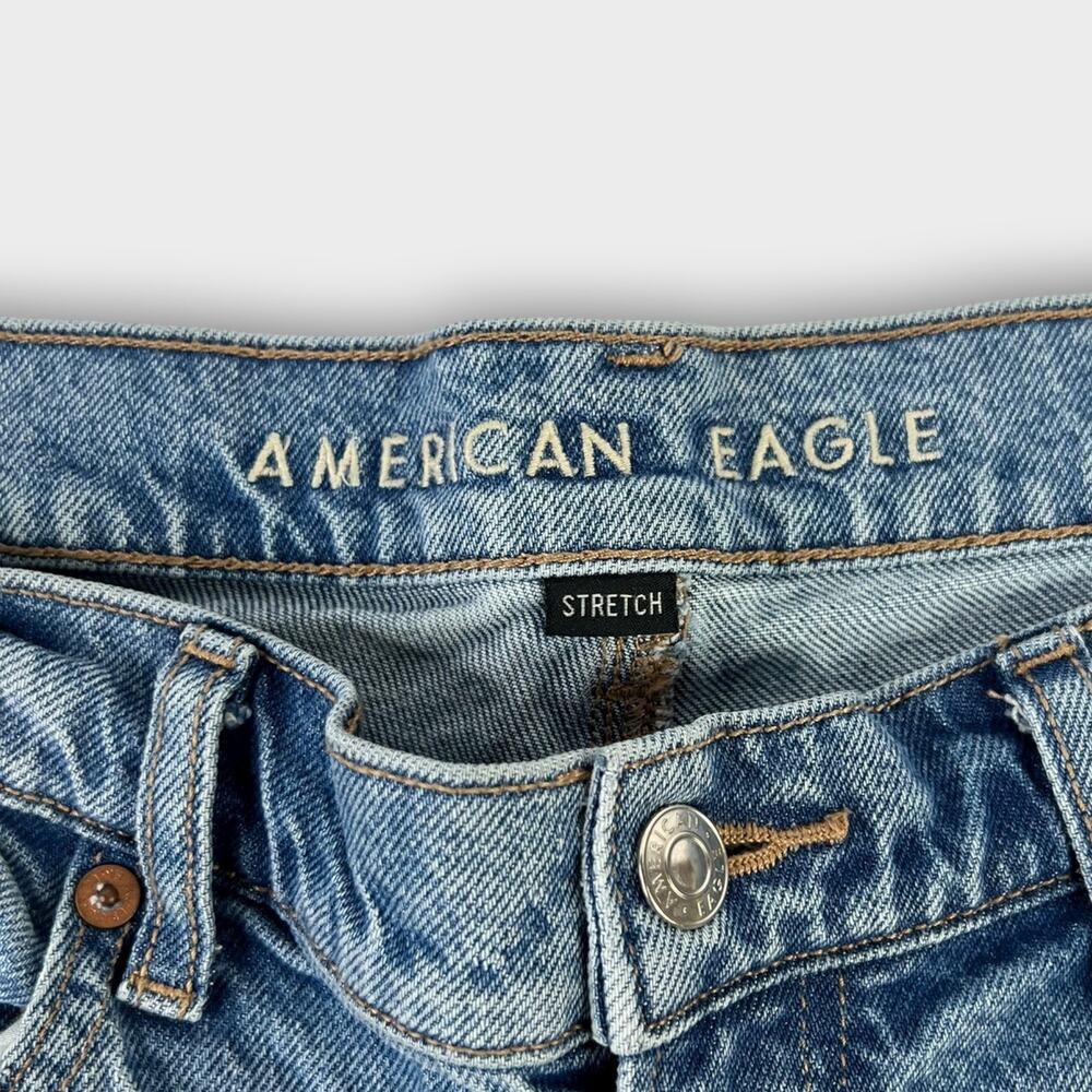 American Eagle Stretch Split Hem '90s Bootcut Jea… - image 4
